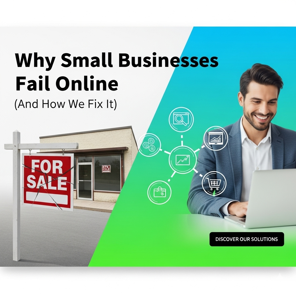 Why Small Businesses Fail Online (And How We Fix It)